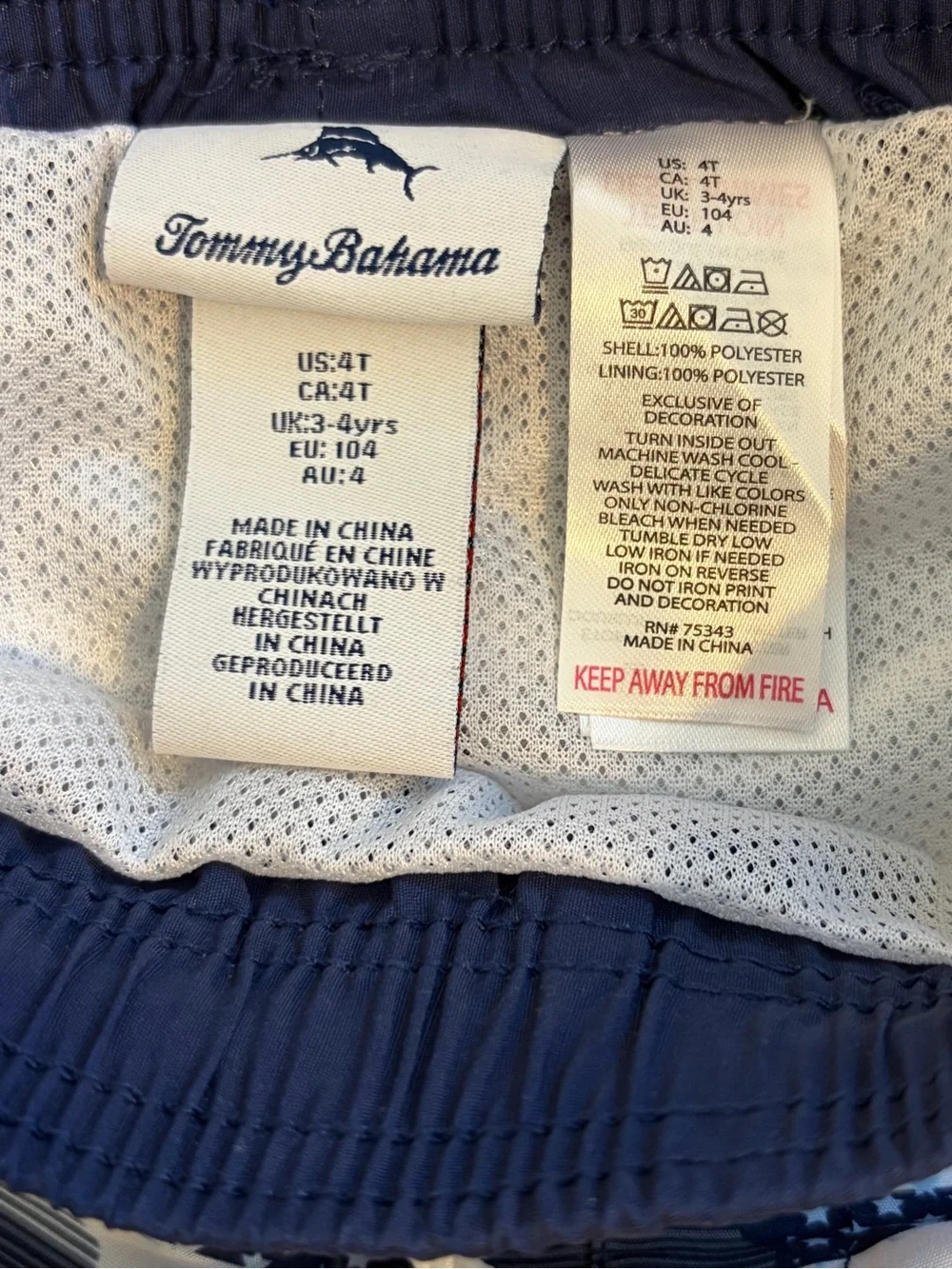 Tommy Bahama kids swim